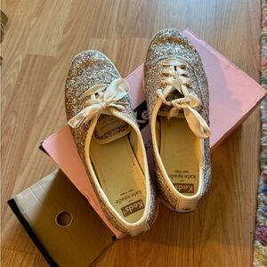 Kate Spade Champion Glitter Multi Sneakers